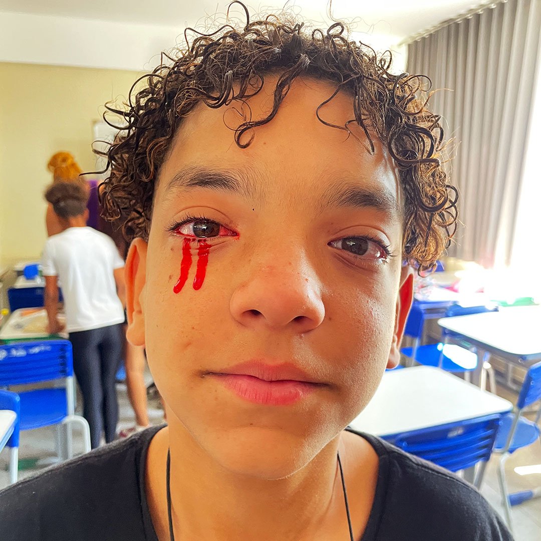 Oficina de Figurino e Maquiagem / Cinema da Favela 2025 / foto: Produção / Divulgação